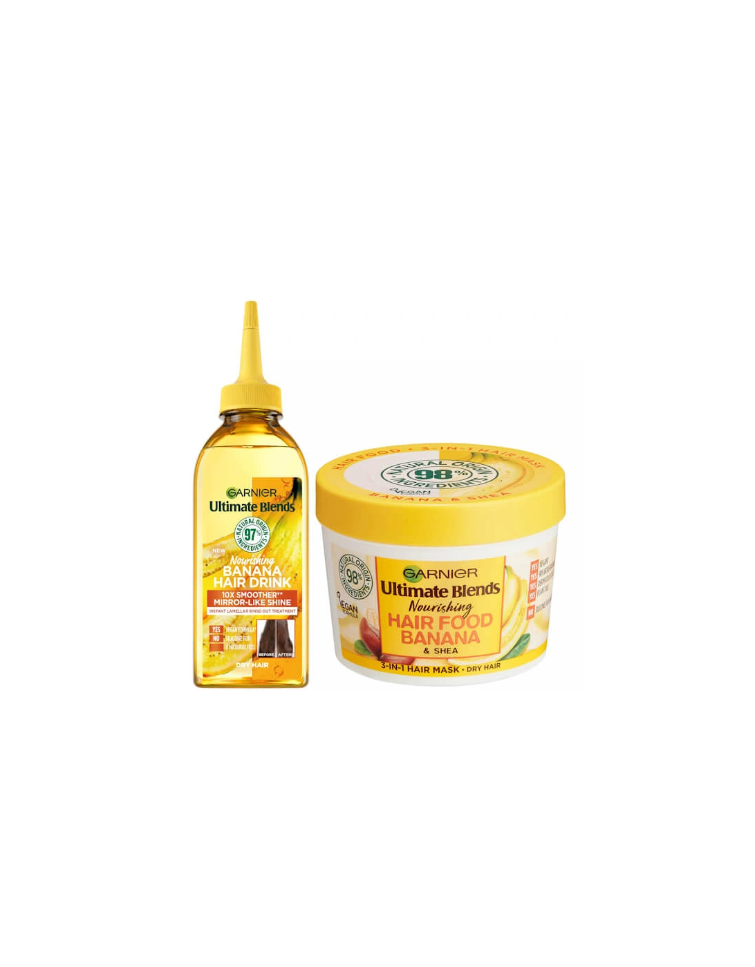 Ultimate Blends Banana Hair Food Intensely Nourishing Treatment Regime for Dry Hair, 2 of 1
