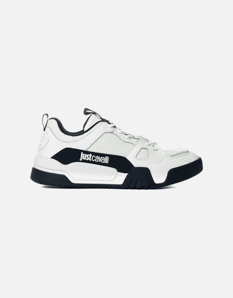 Mesh White/Black Sneaker Trainer