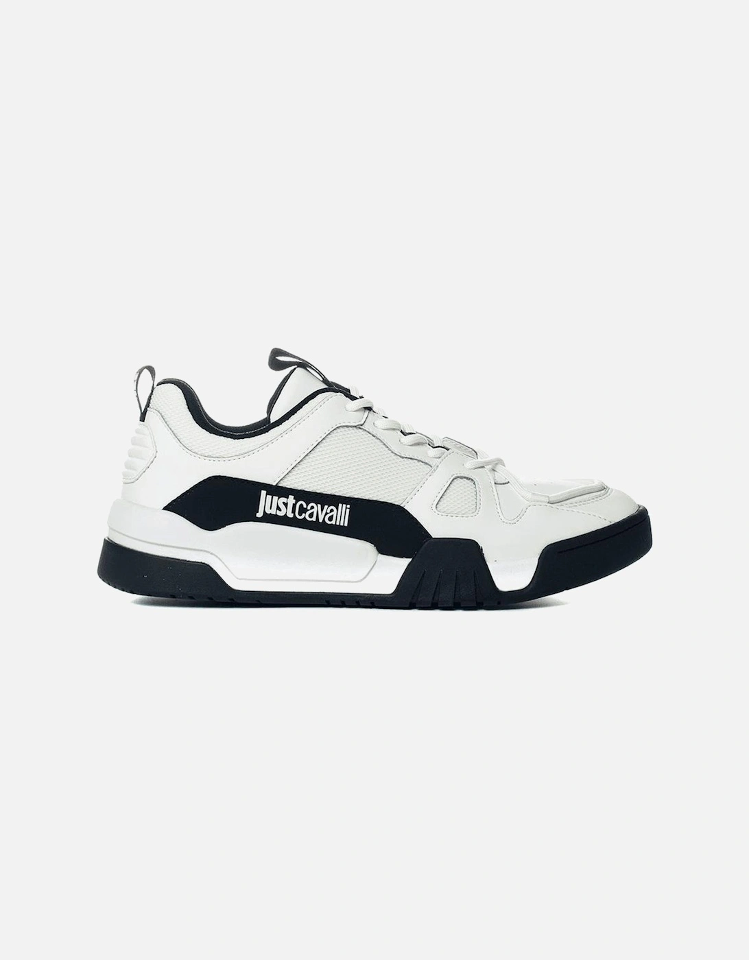 Mesh White/Black Sneaker Trainer, 6 of 5