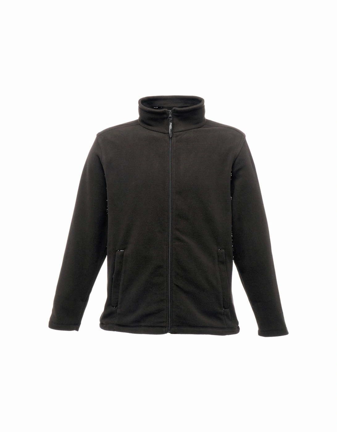 Mens Micro Full Zip Lightweight Workwear Microfleece Jacket, 2 of 1