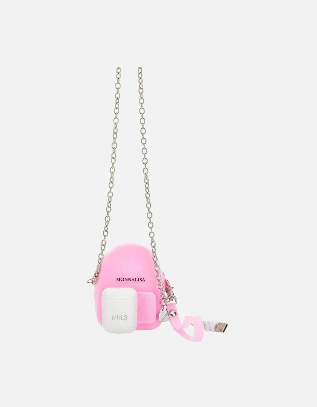 Girls Pink Wireless Headphones & Mini Bag