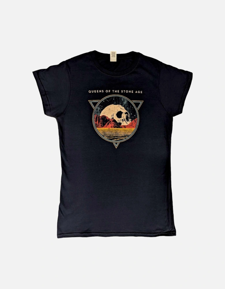 Womens/Ladies Skull Cotton T-Shirt
