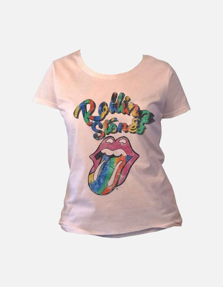 Womens/Ladies Tie Dye Cotton T-Shirt