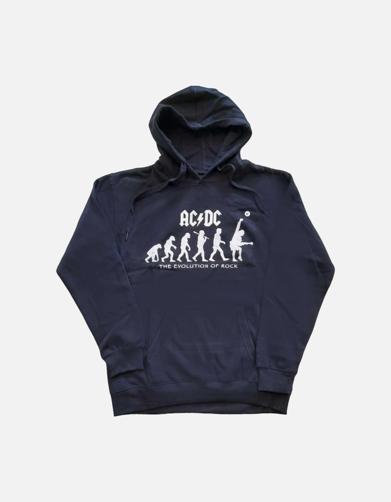 Unisex Adult The Evolution of Rock Pullover Hoodie