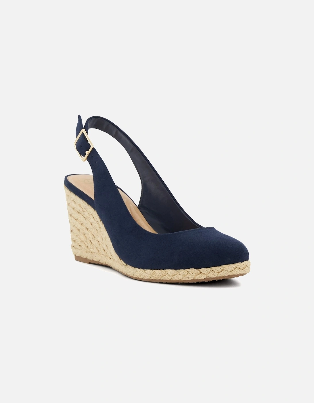 Ladies Cadies - Sling-Back Espadrille Wedges, 7 of 6