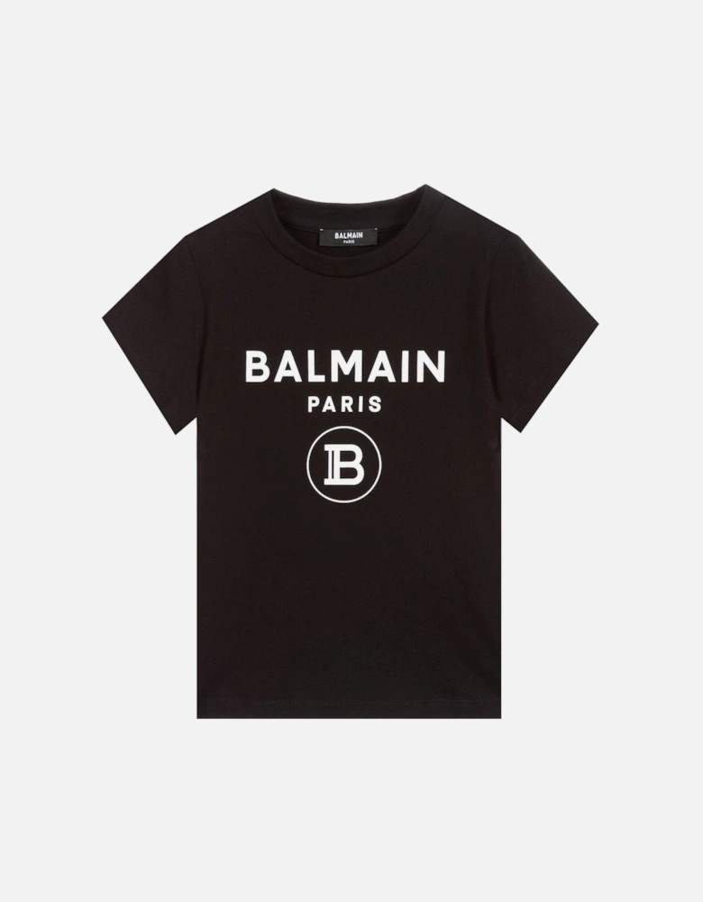 Boys Logo T-shirt Black