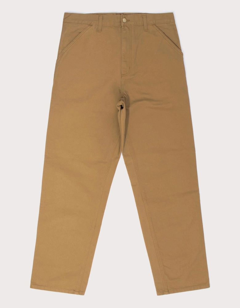 Relaxed Fit Single Knee Pants