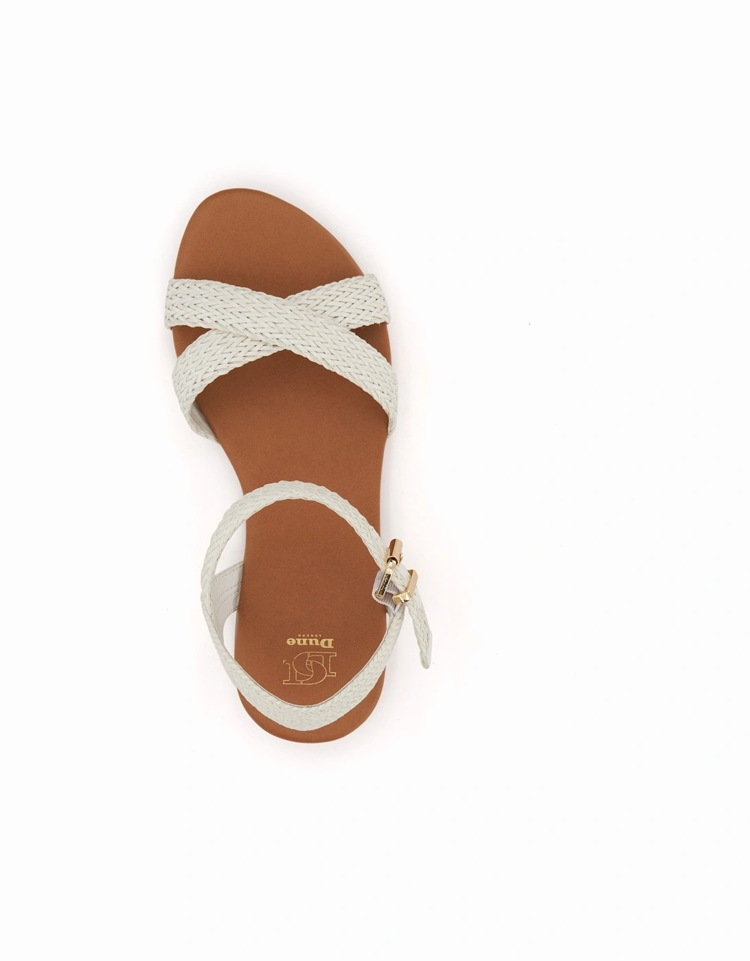 Ladies Lalisa - Woven-Strap Flat Sandals