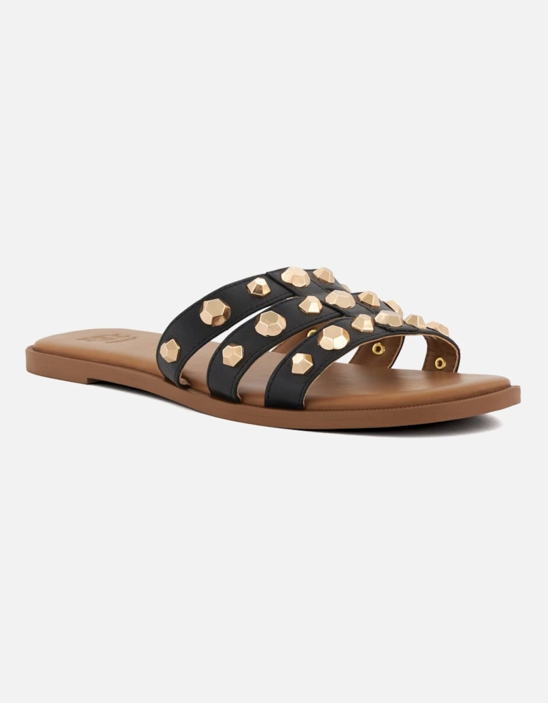 Ladies Little - Stud-Strap Flat Sandals