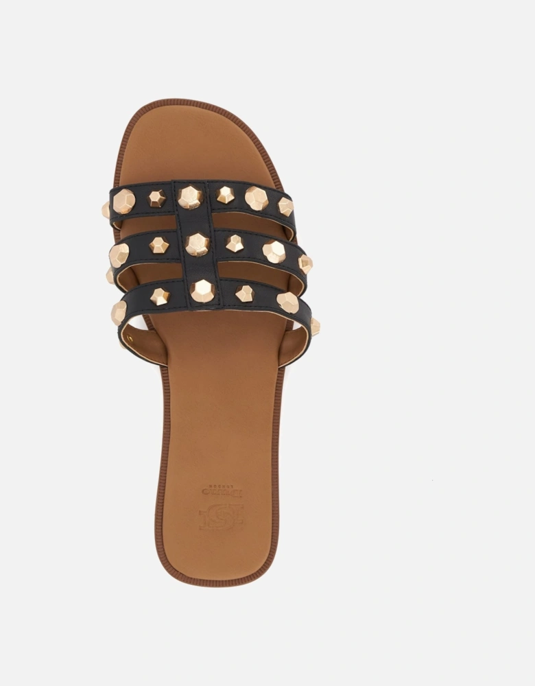 Ladies Little - Stud-Strap Flat Sandals