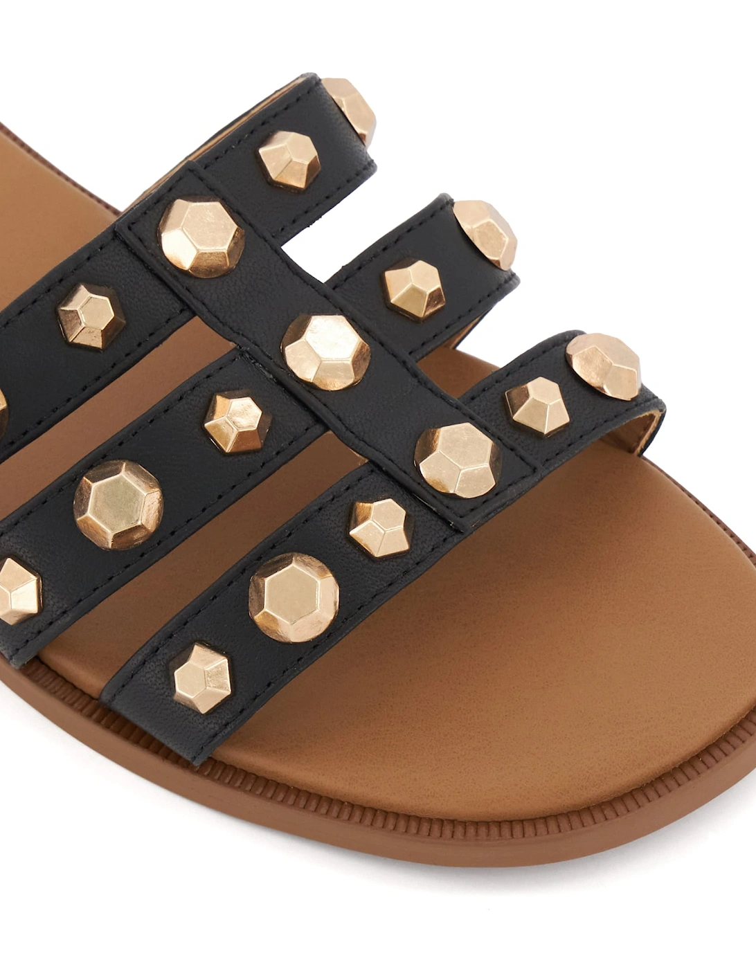 Ladies Little - Stud-Strap Flat Sandals