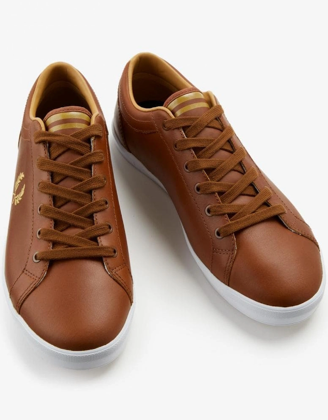 Mens Baseline Leather Trainers