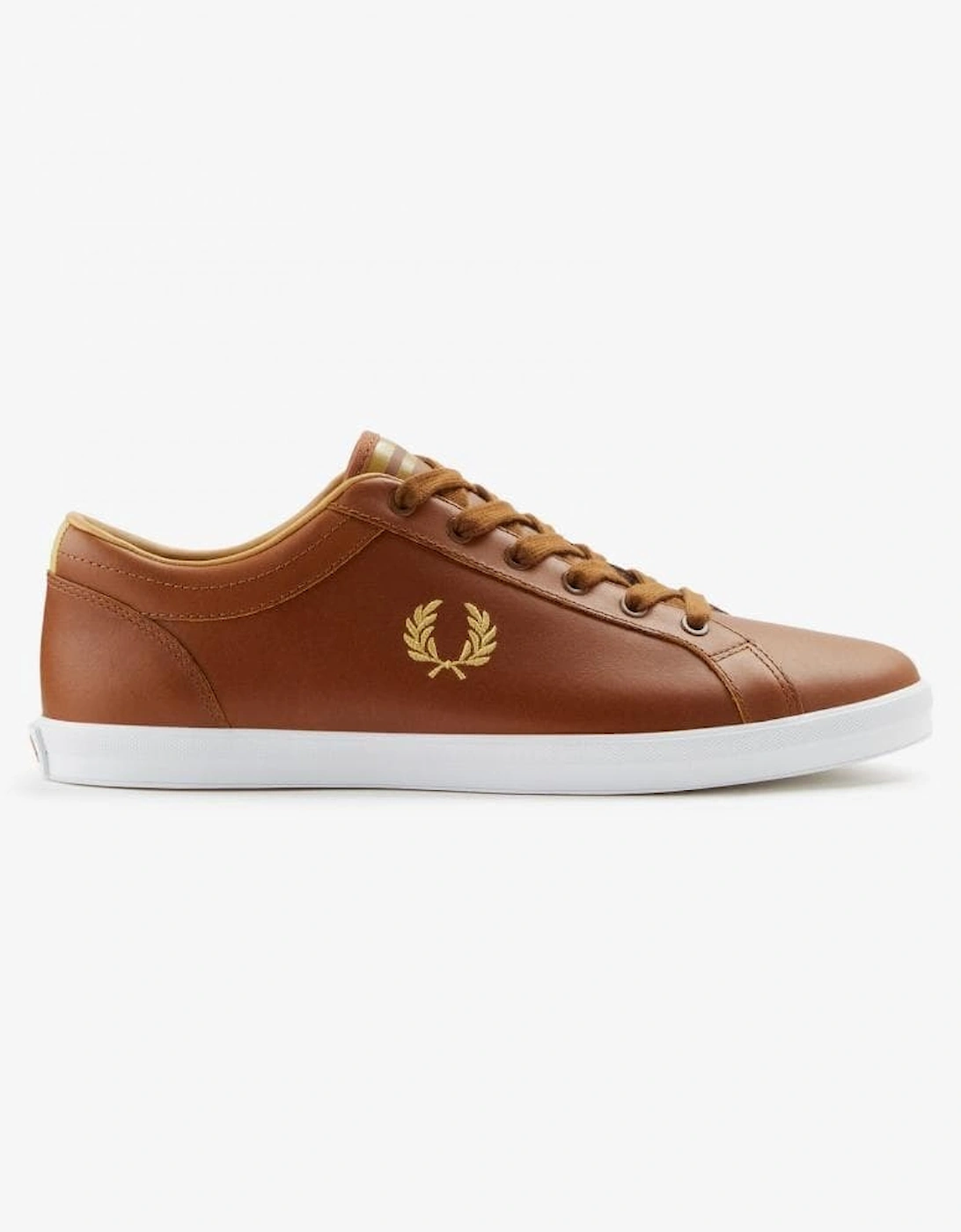 Mens Baseline Leather Trainers, 7 of 6