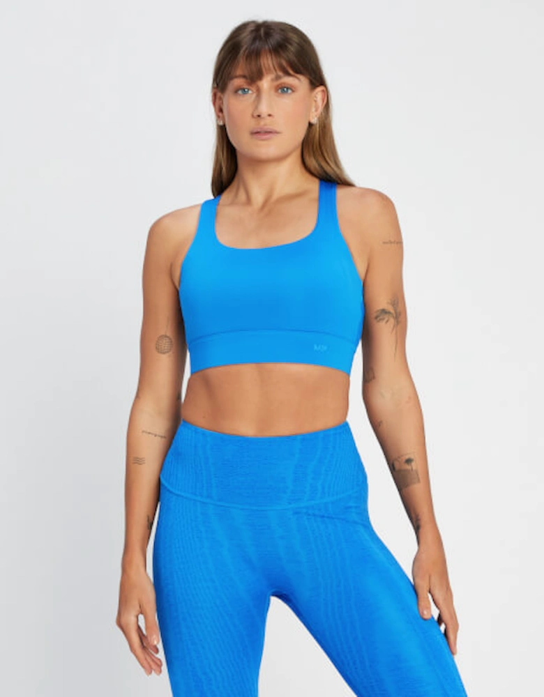 Women's Tempo High Support Bra - Electric Blue