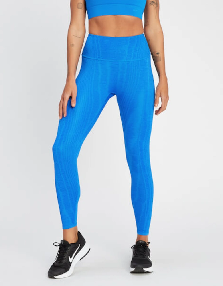 Women's Tempo Reversible Leggings - Electric Blue