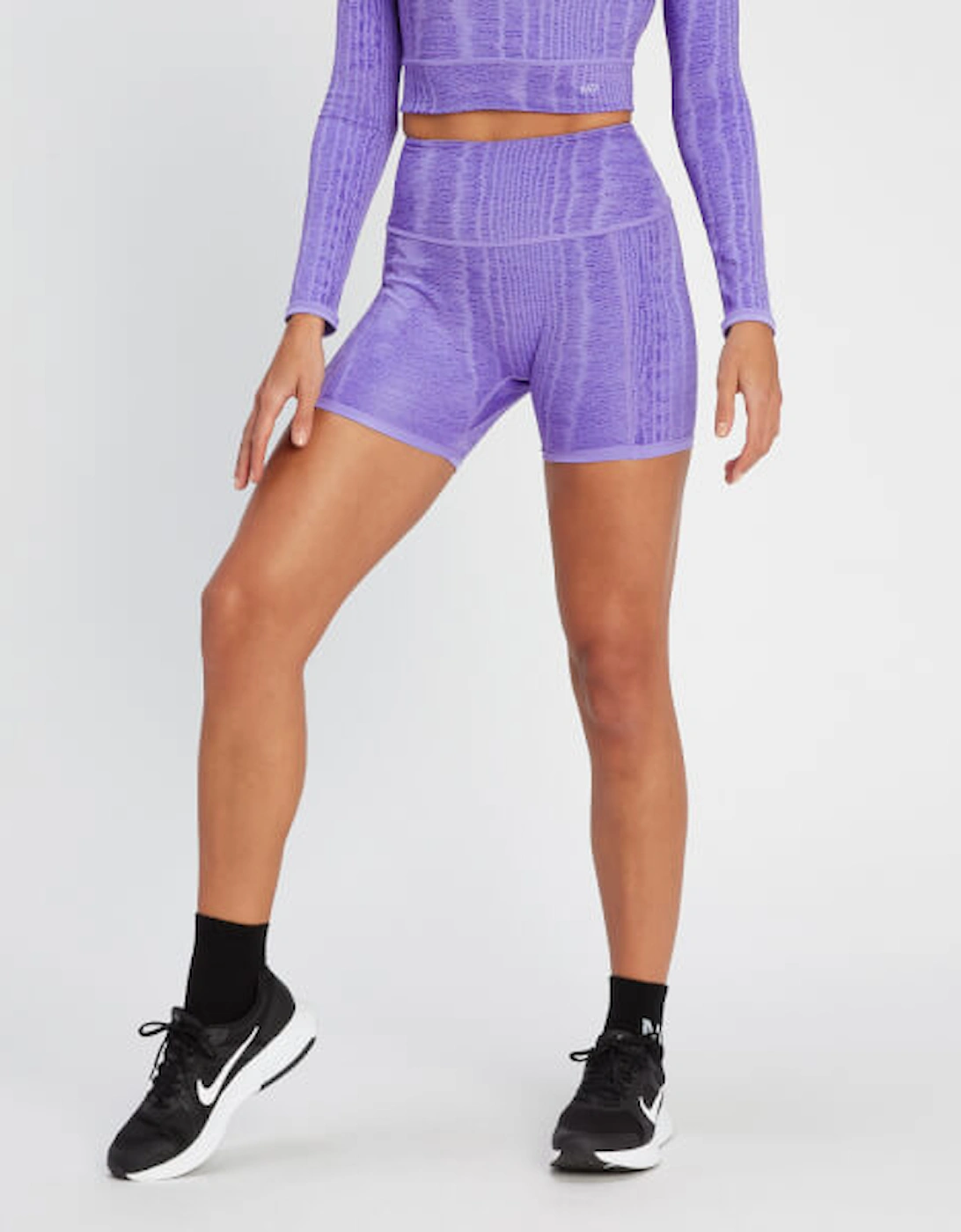 Women's Tempo Reversible Shorts - Paisley Purple, 2 of 1