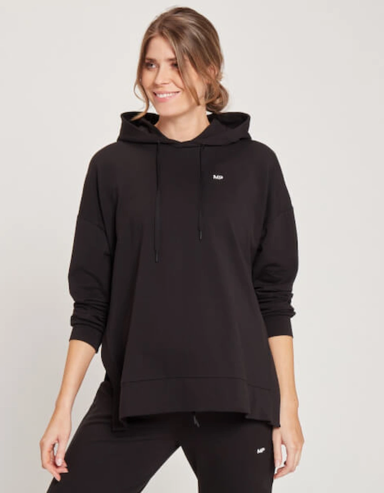 Women's Maternity Hoodie - Black