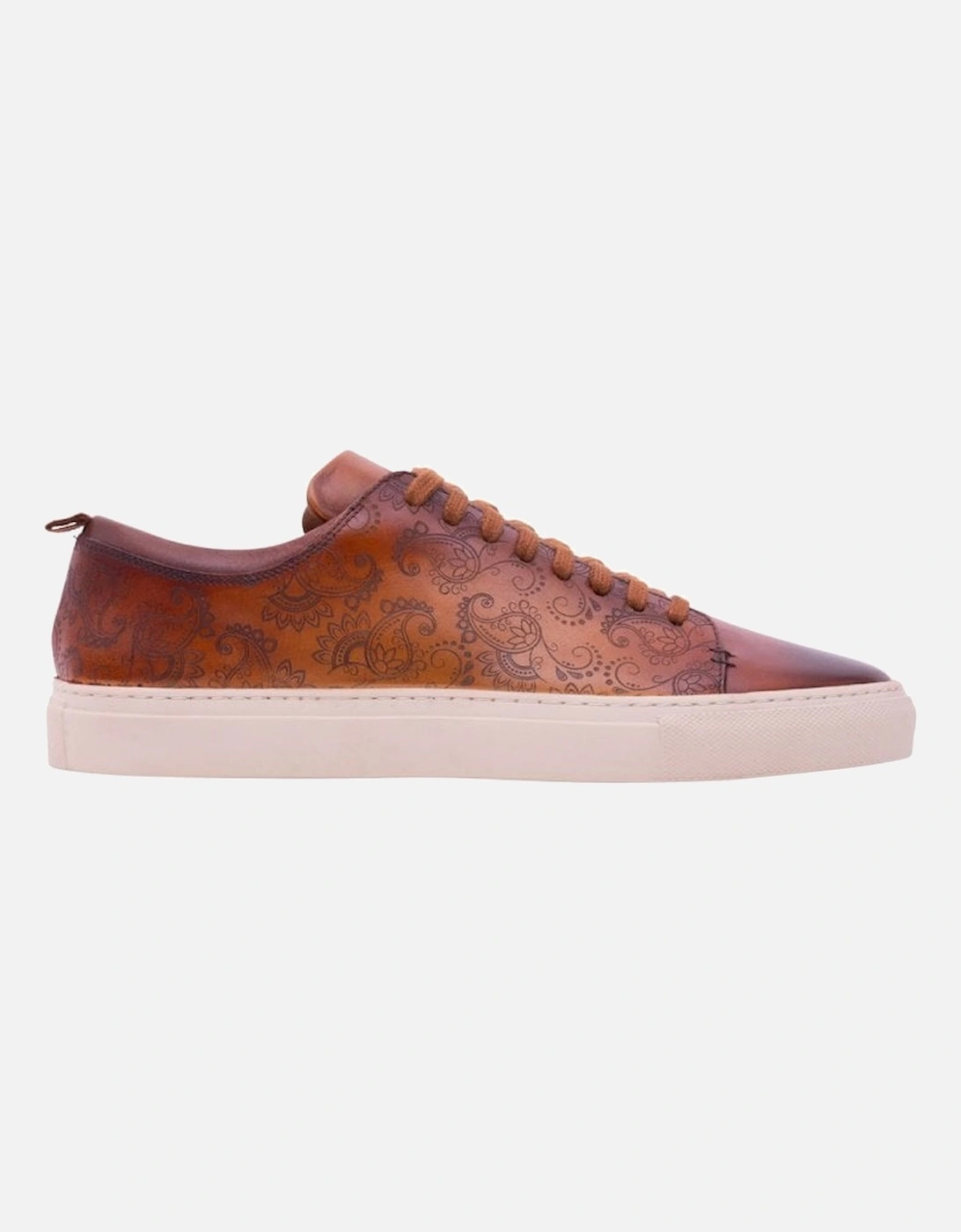 Paisley Hand Painted Cedar Trainer, 5 of 4