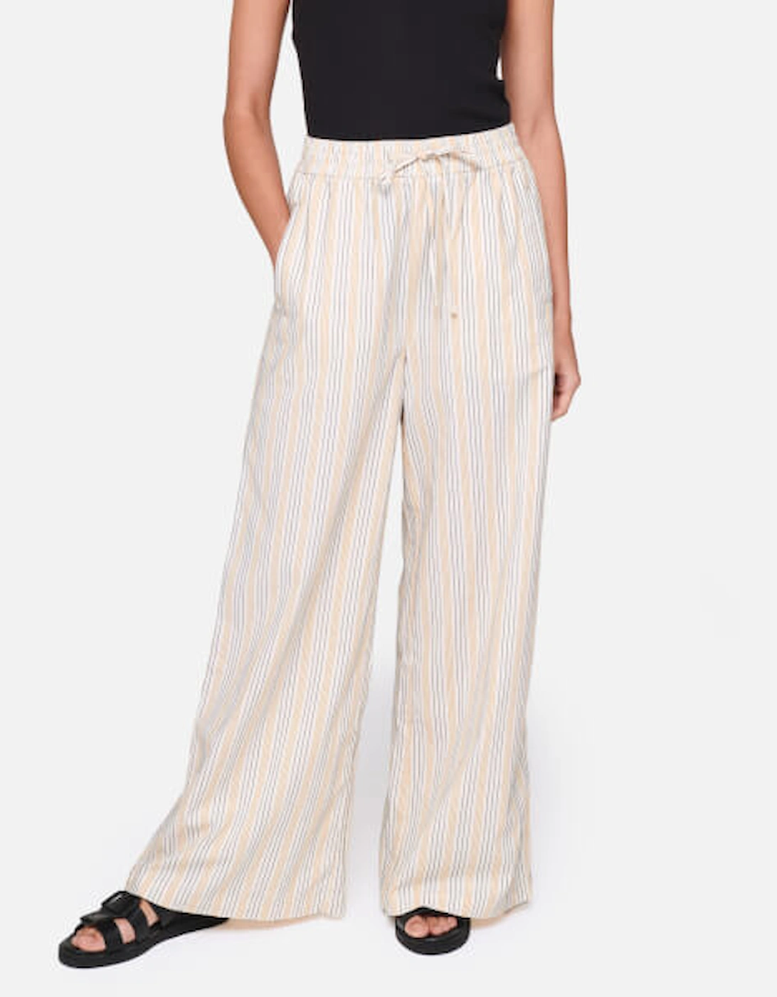 Hillier Cotton-Poplin Wide-Leg Trousers