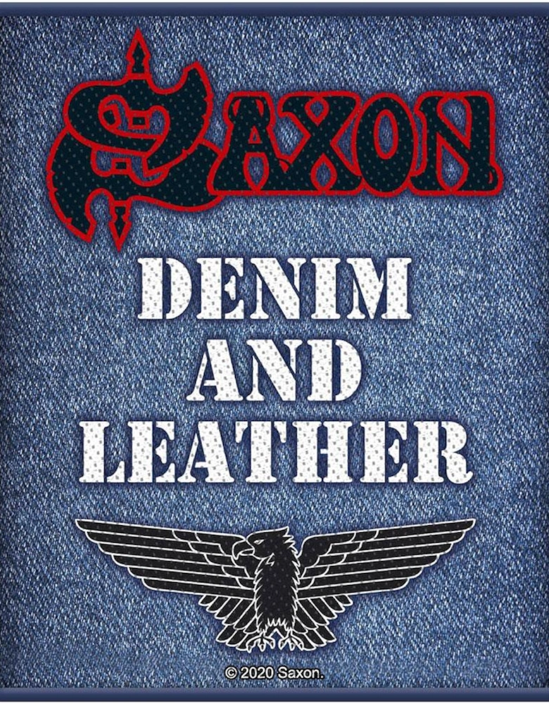 Denim And Leather Album Patch