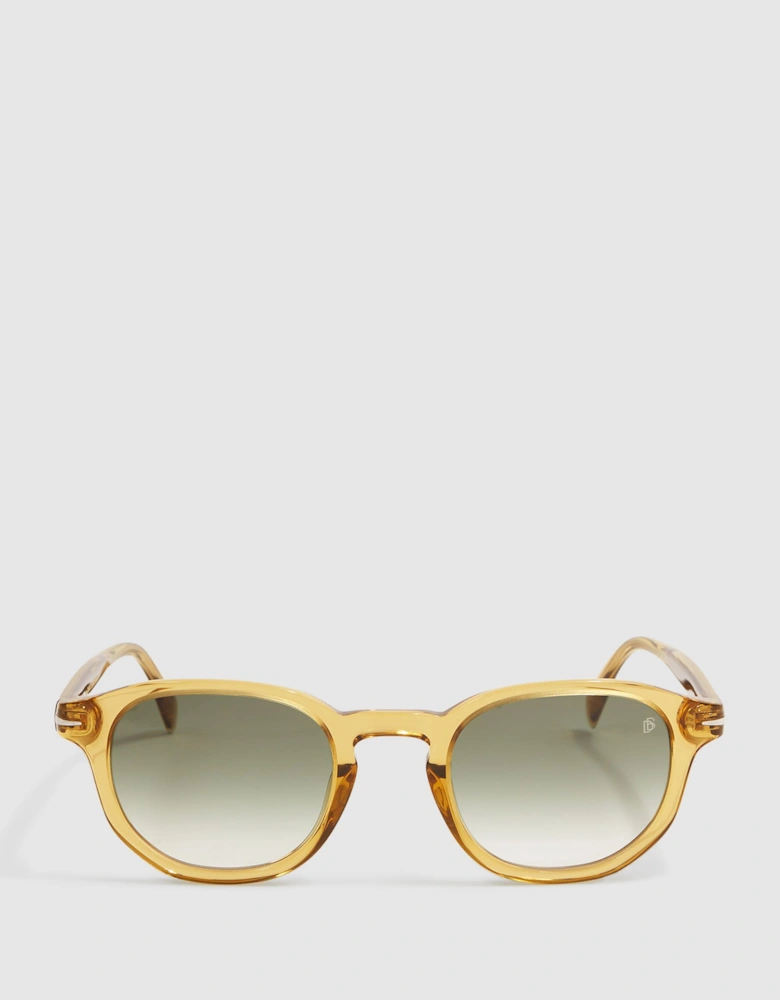 Eyewear by David Beckham Round Sunglasses