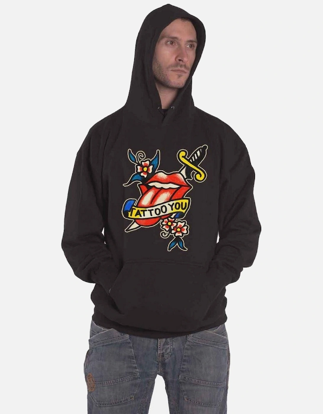 Unisex Adult Tattoo You Lick Hoodie, 4 of 3