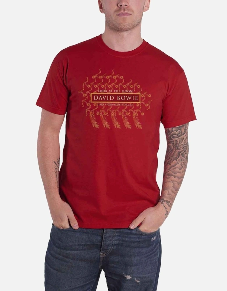 Unisex Adult Pheonix Festival Back Print Cotton T-Shirt
