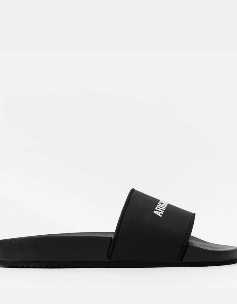 Women's Slide Sandals - Black - - Home - Women's Slide Sandals - Black