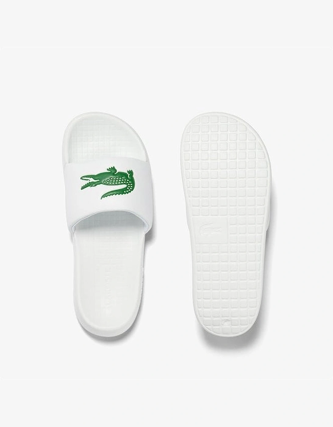 Women's White Croco 1.0 Sliders