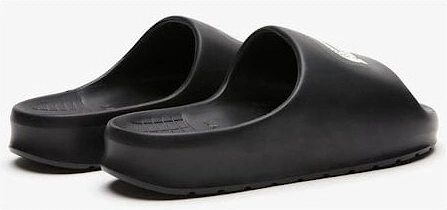Women's Croco Black Serve Slides