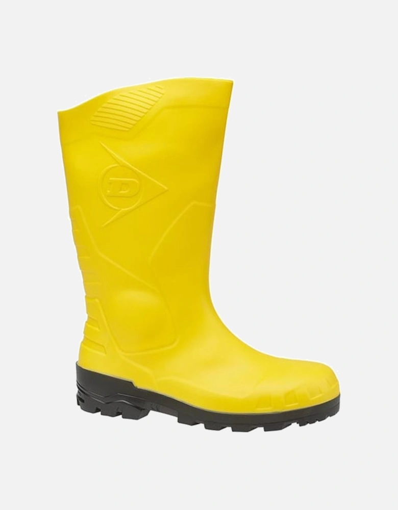 Devon Unisex Yellow Safety Wellington Boots