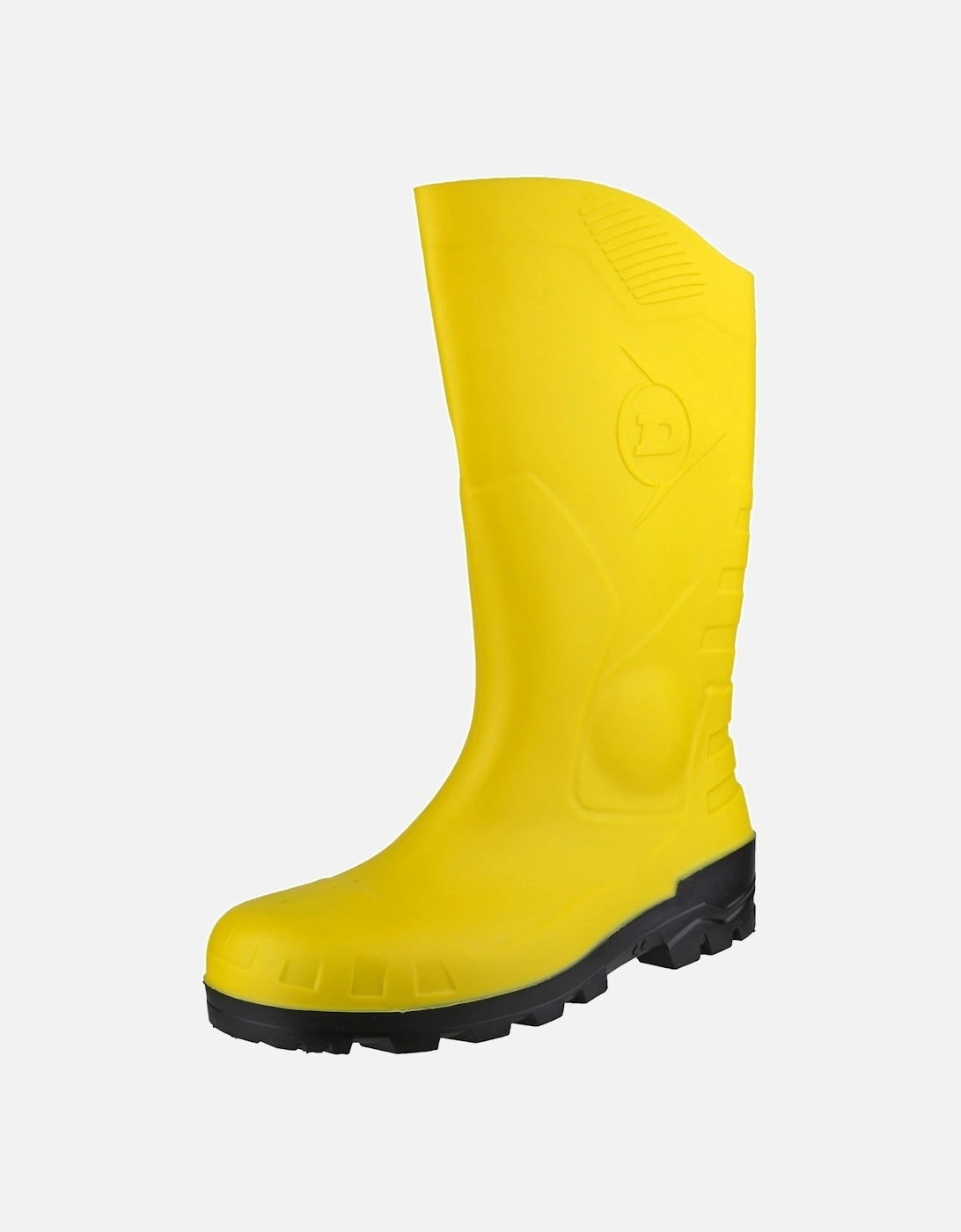 Devon Unisex Yellow Safety Wellington Boots