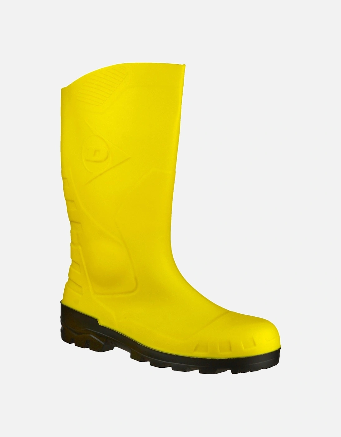 Devon Unisex Yellow Safety Wellington Boots, 6 of 5