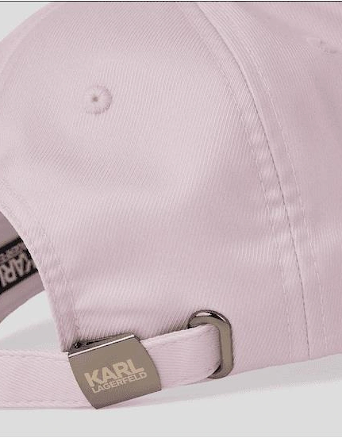 Embroidered Logo Pink Cap