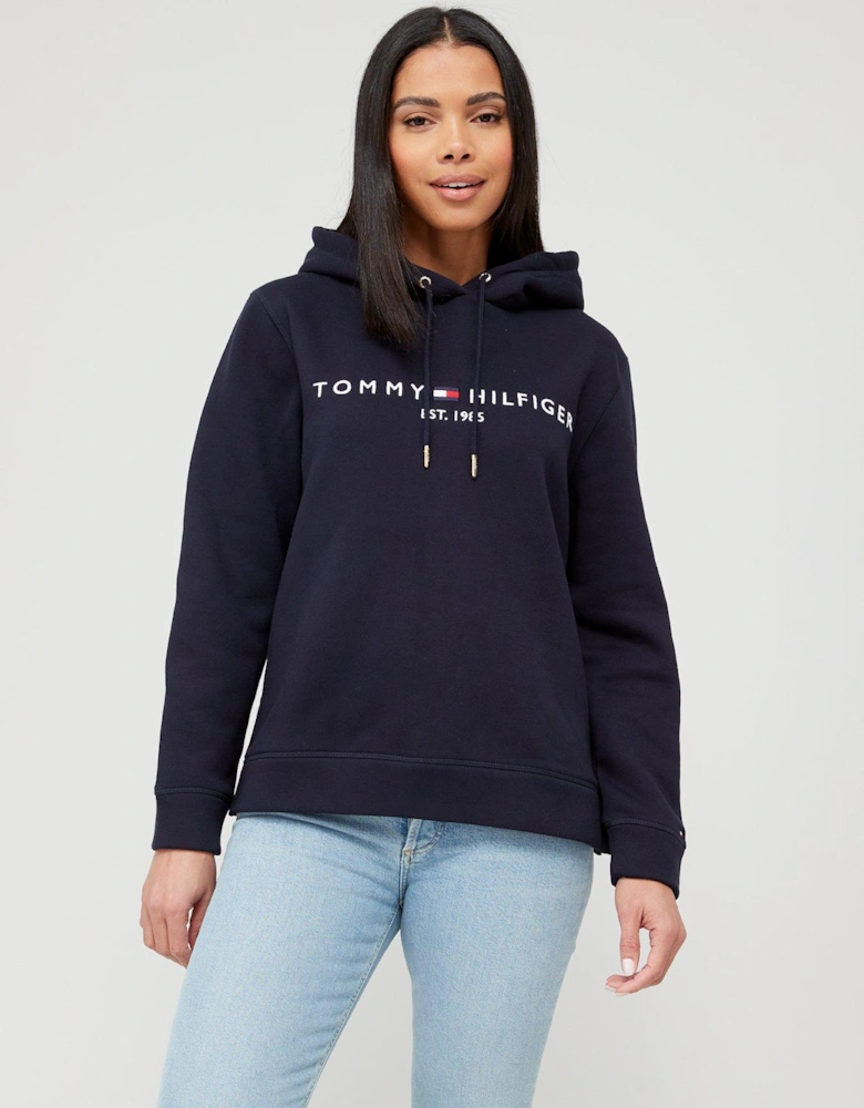 Classic Logo Hoodie - Dark Blue