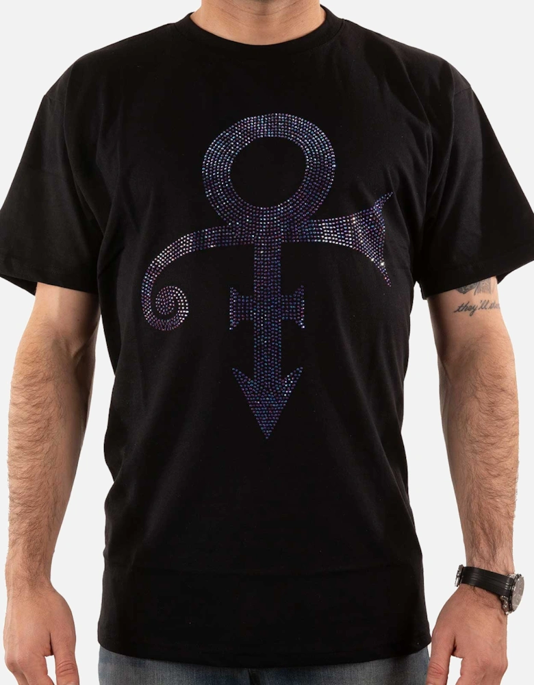 Unisex Adult Symbol Embellished T-Shirt