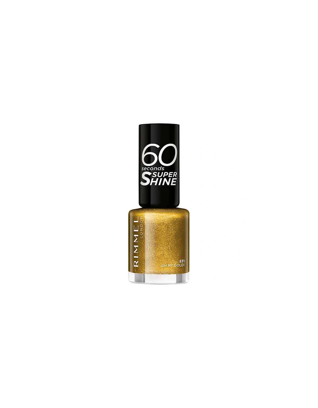 60 Seconds Glitter Nail Polish Oh My Gold, 2 of 1