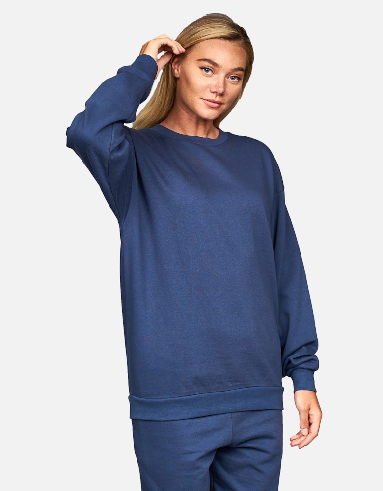 Womens/Ladies Belva Crew Neck Sweatshirt