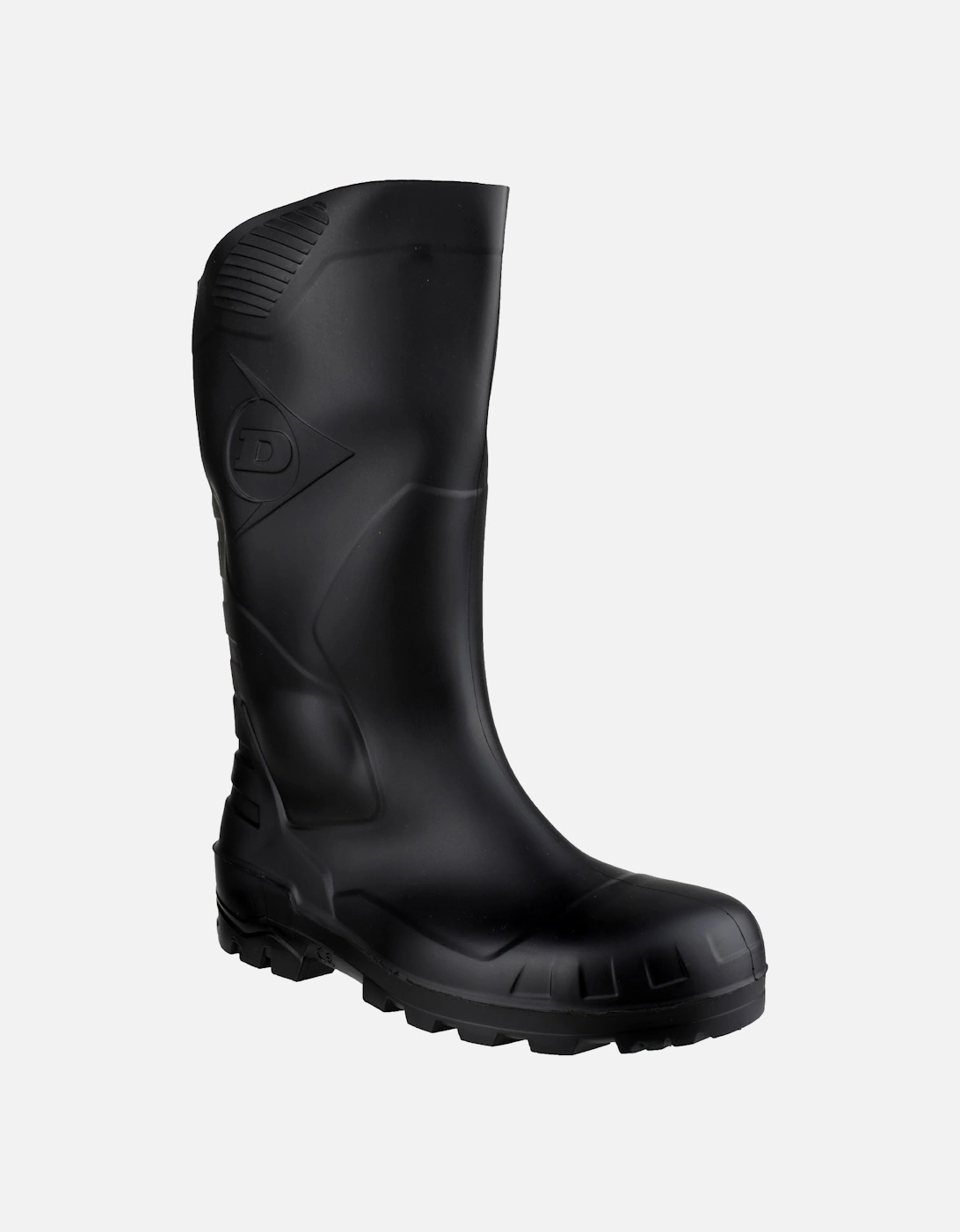 Devon Unisex Black Safety Wellington Boots, 6 of 5