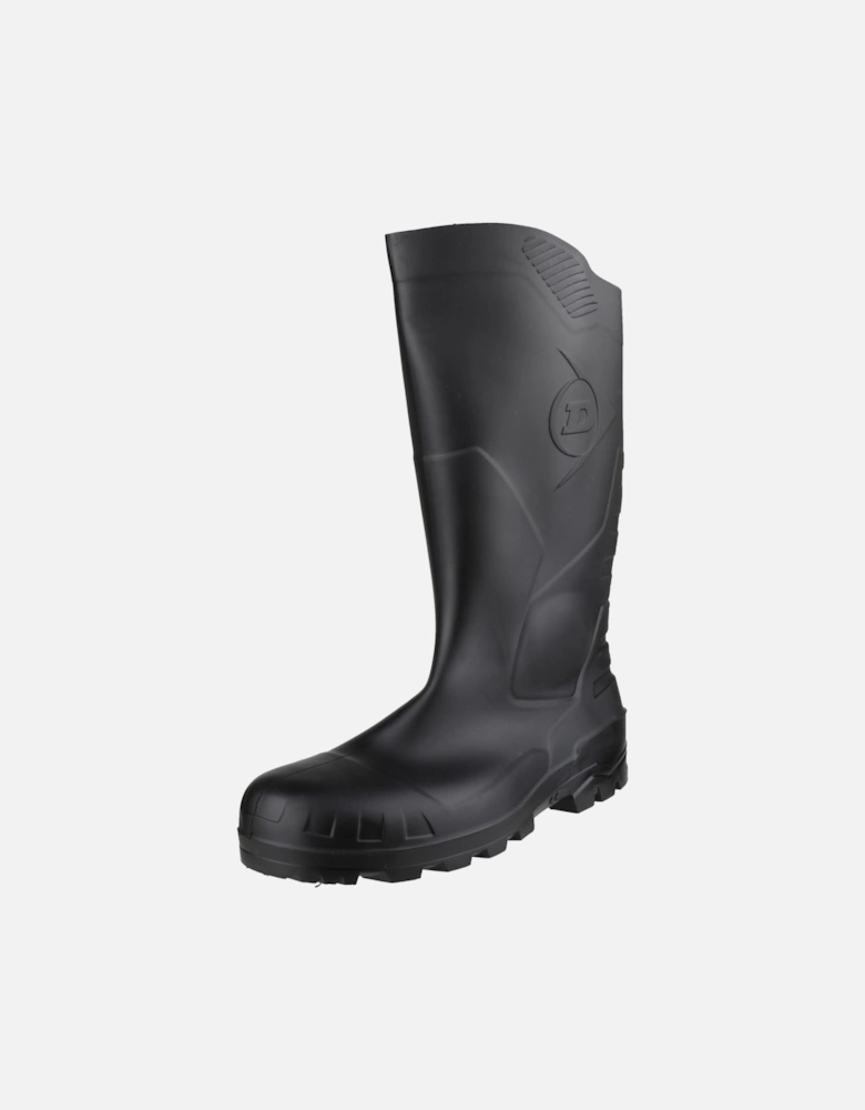 Devon Unisex Black Safety Wellington Boots