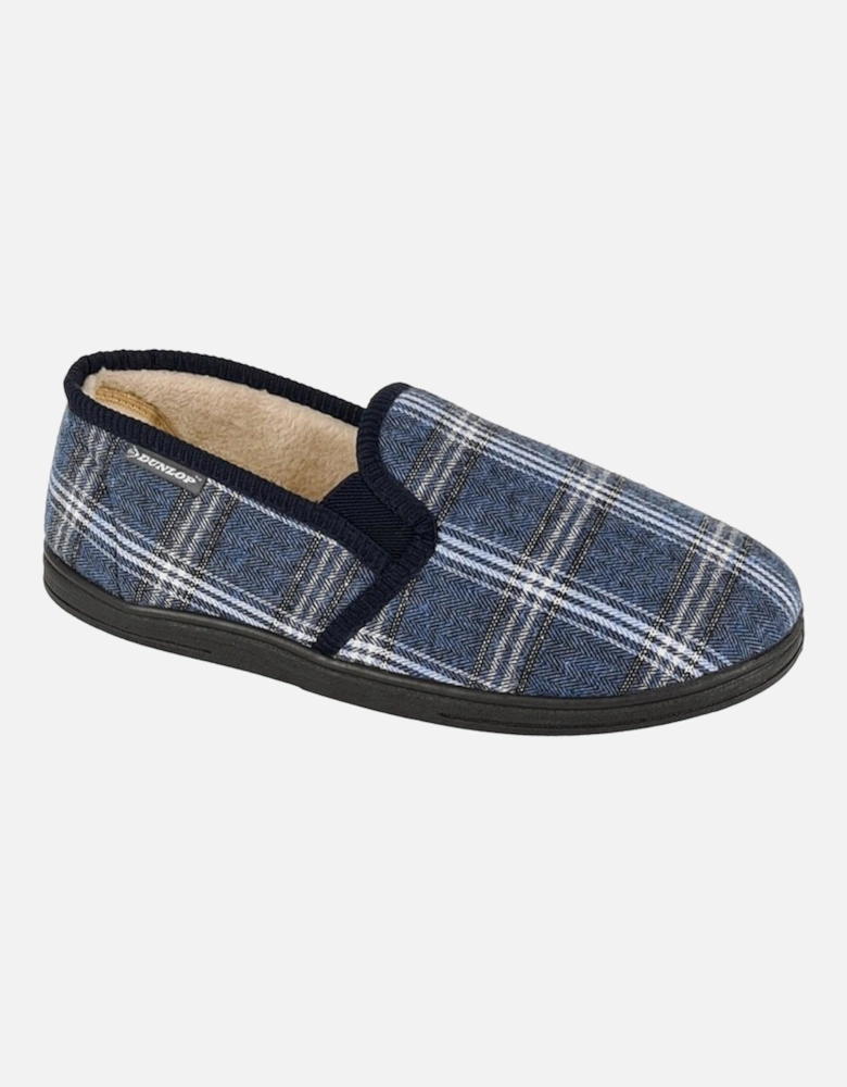 Mens Checked Slippers