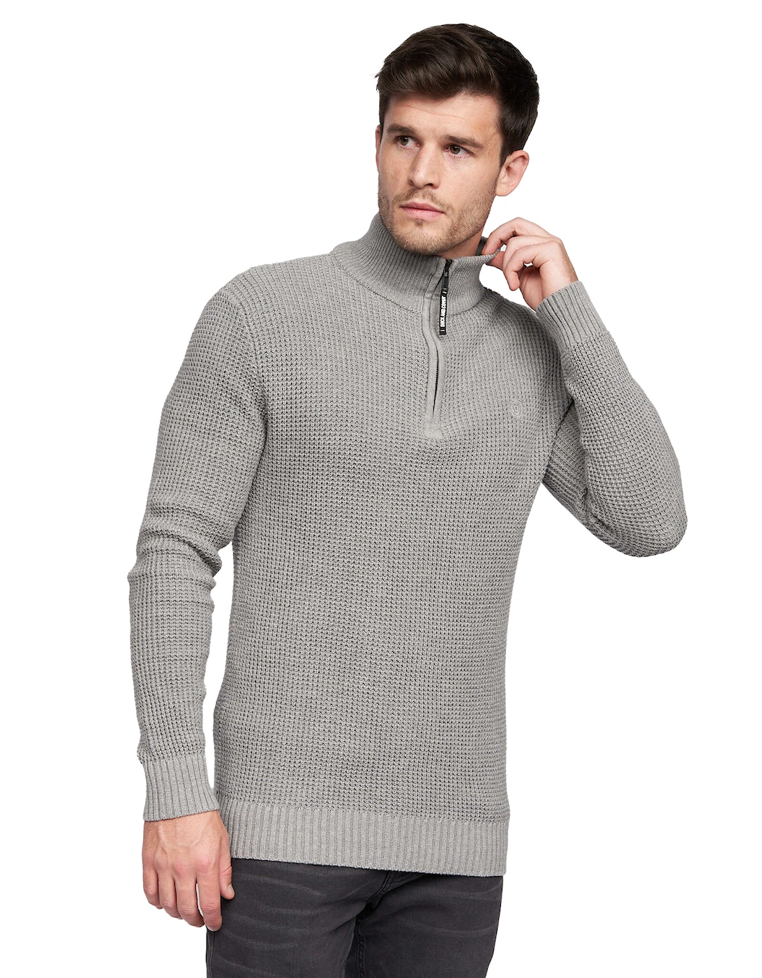 Duck and Cover Mens Firegards Knitted Jumper, 6 of 5
