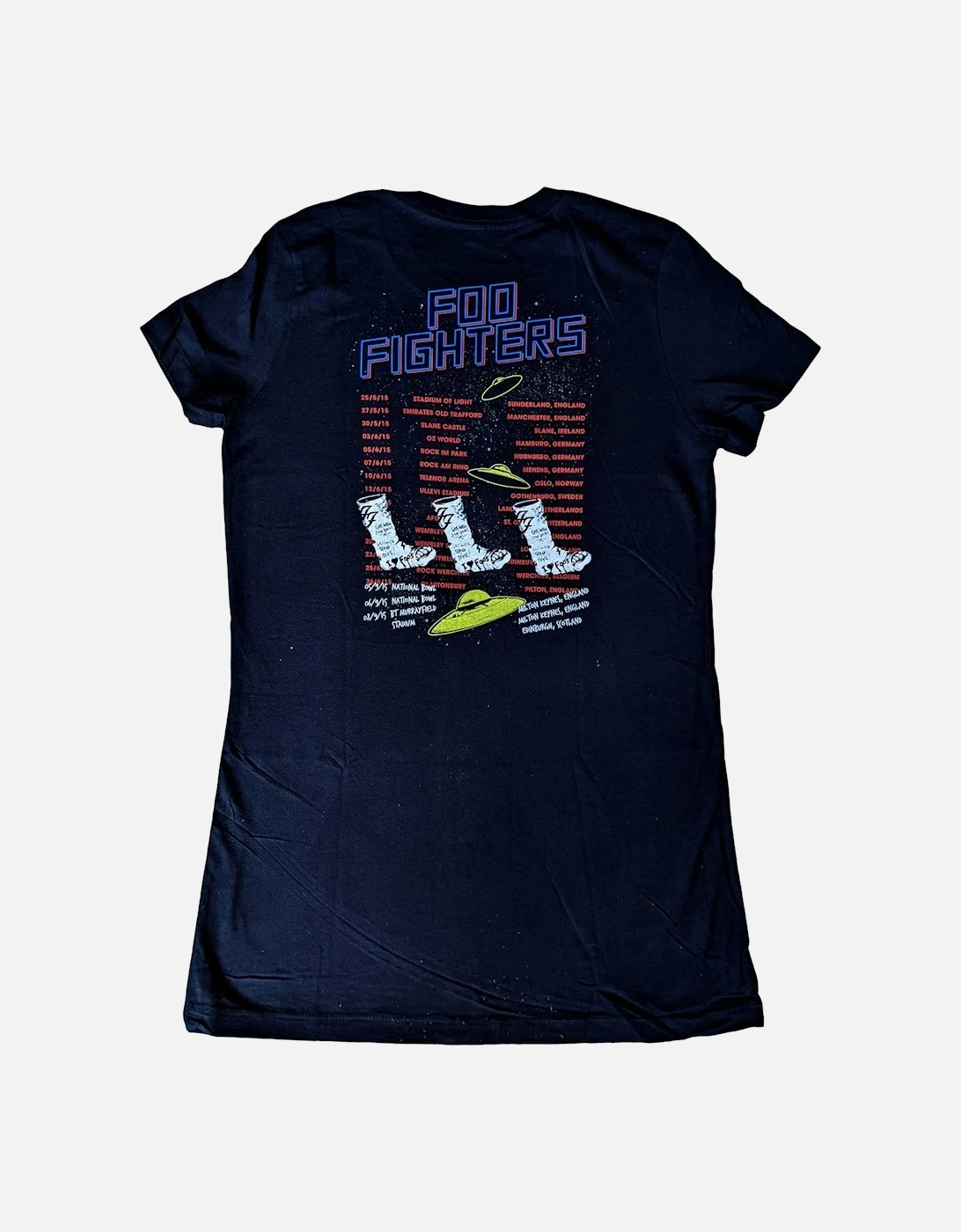 Womens/Ladies 2015 European Tour UFO Cotton T-Shirt