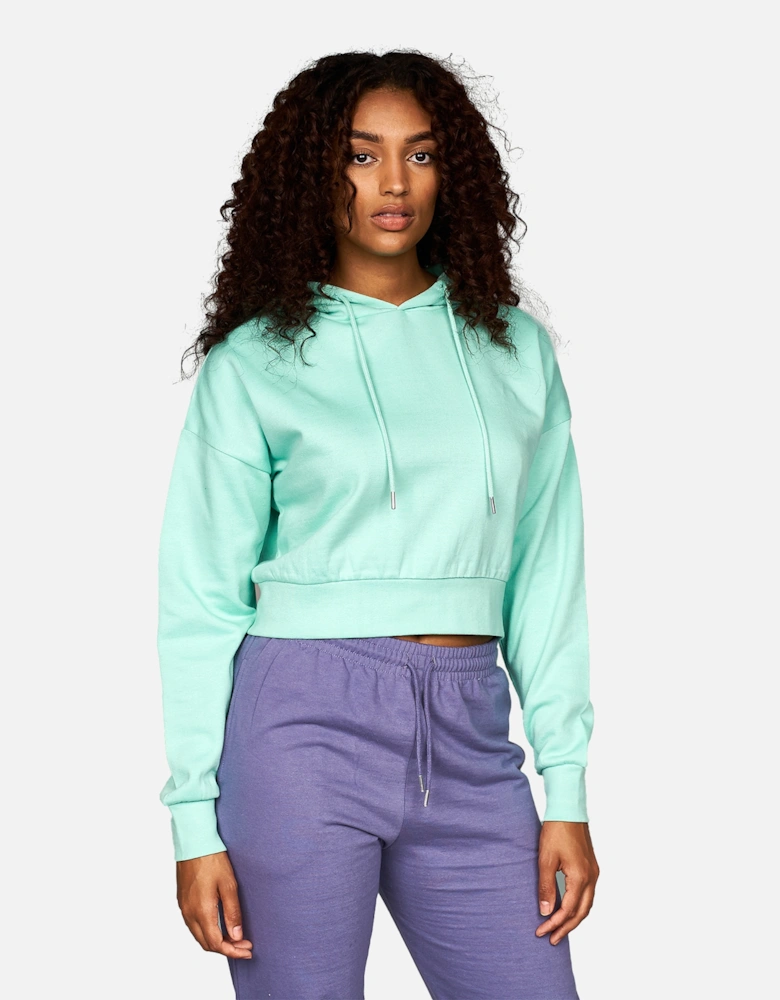 Womens/Ladies Danica Cropped Hoodie