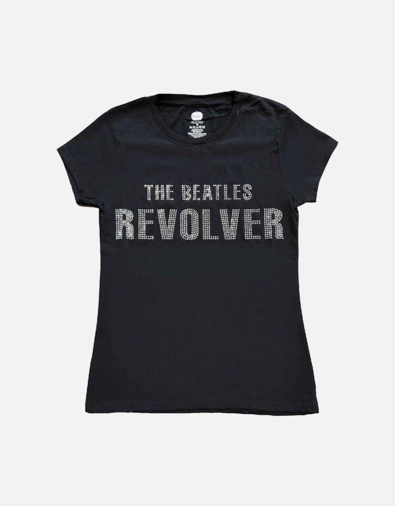 Womens/Ladies Revolver Embellished T-Shirt