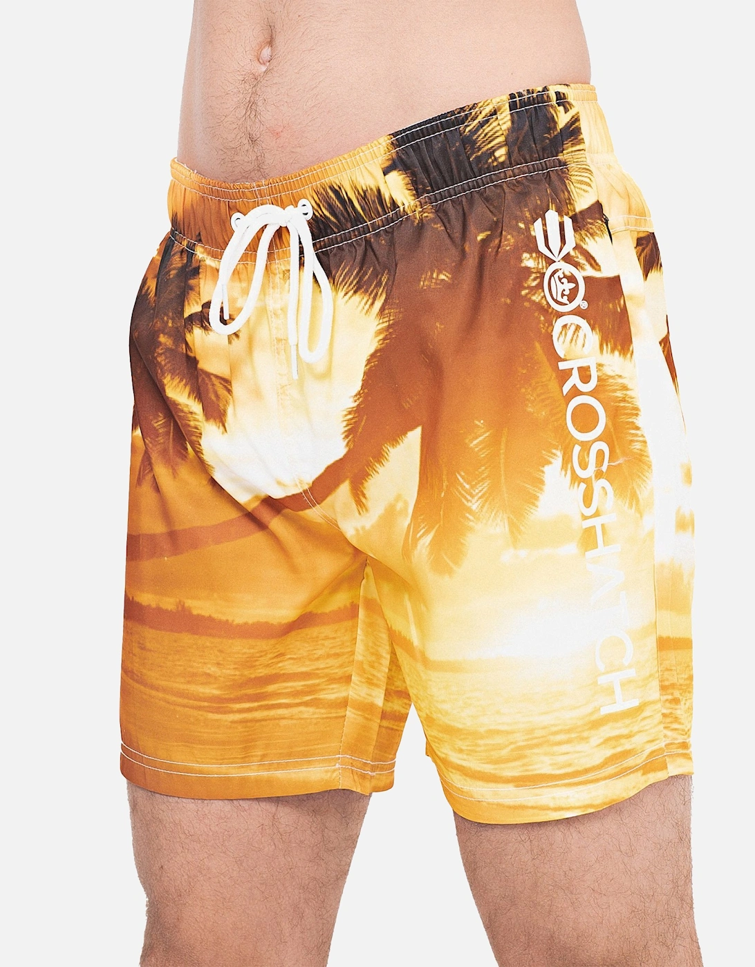 Mens Beach Dream Sunset Swim Shorts, 3 of 2