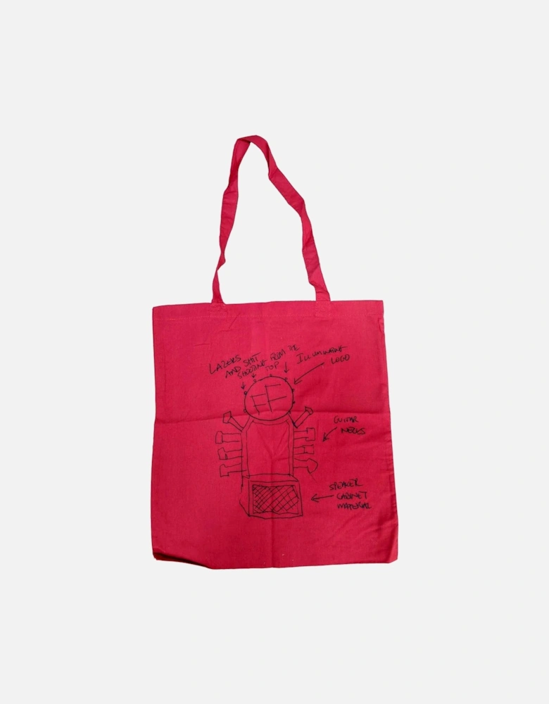Hand-Sketched Tote Bag