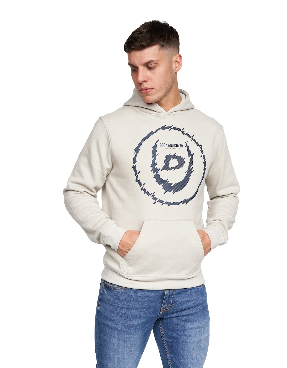 Duck and Cover Mens Spoures Hoodie, 6 of 5