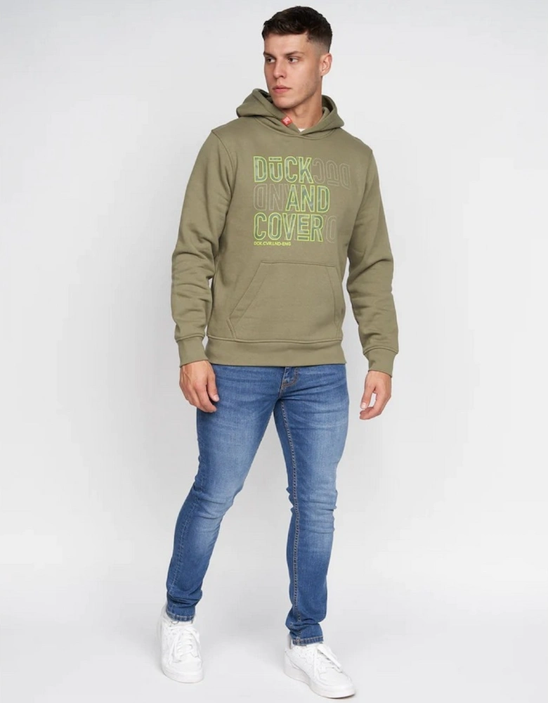 Duck and Cover Mens Pecklar Hoodie