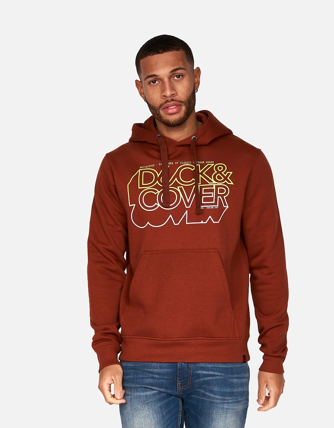 Duck and Cover Mens Fillberts Hoodie, 6 of 5